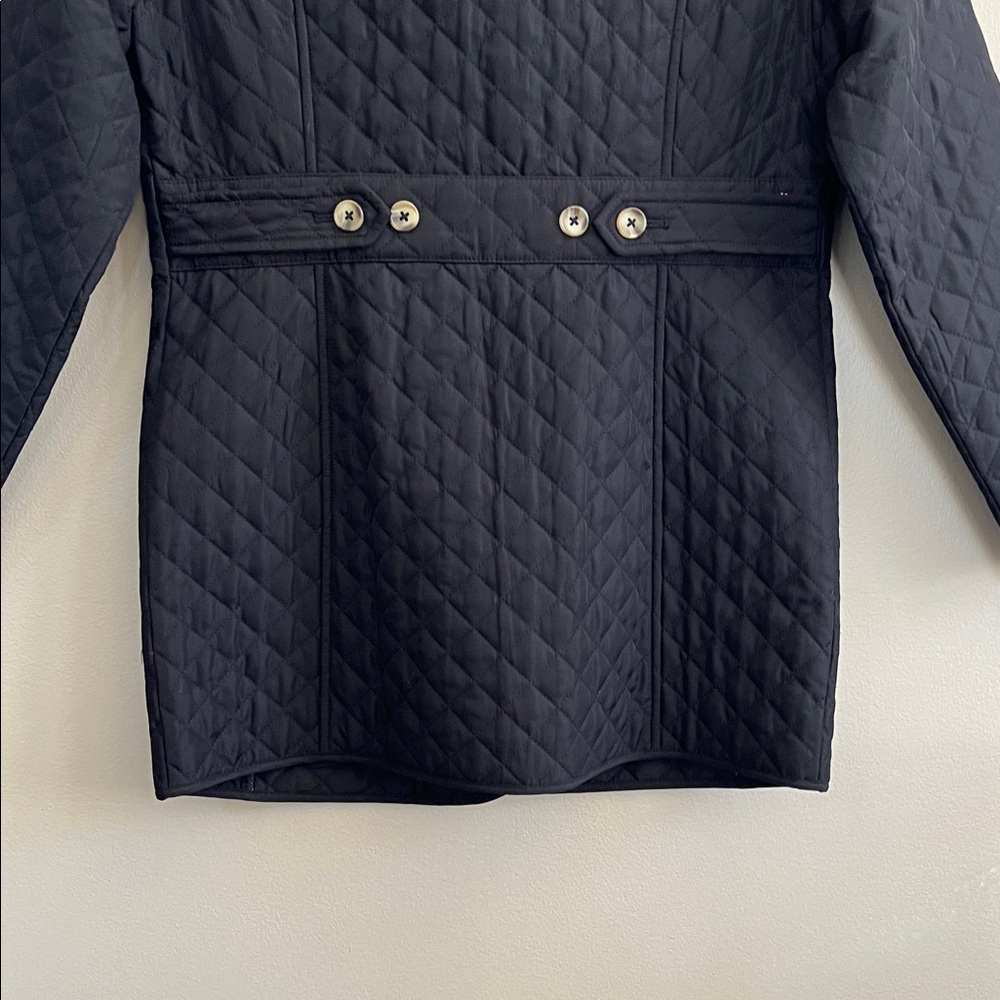 Chicos black quilted jacket size 0 or small - Picture 11 of 15